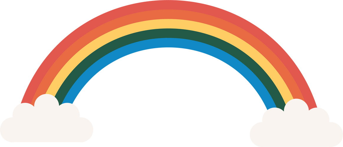 Rainbow Flat Icon